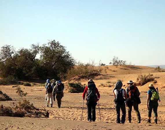 rando desert maroc