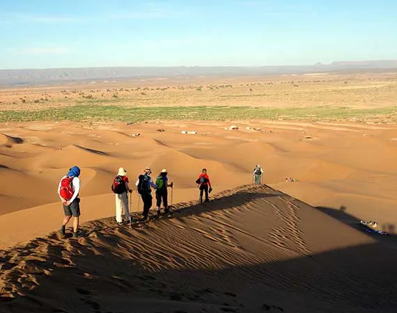 randonnee au dunes chegaga