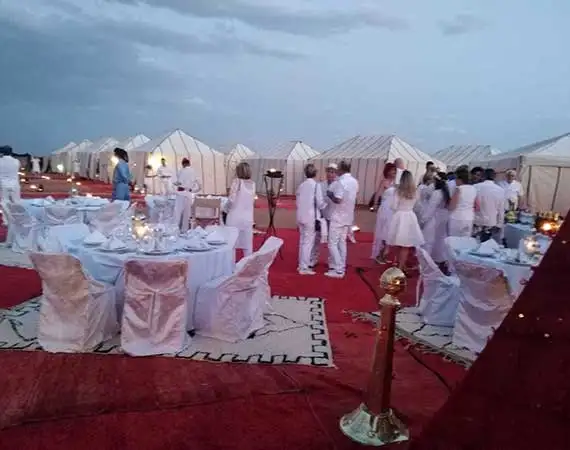 Soiree reveillon desert Merzouga Maroc